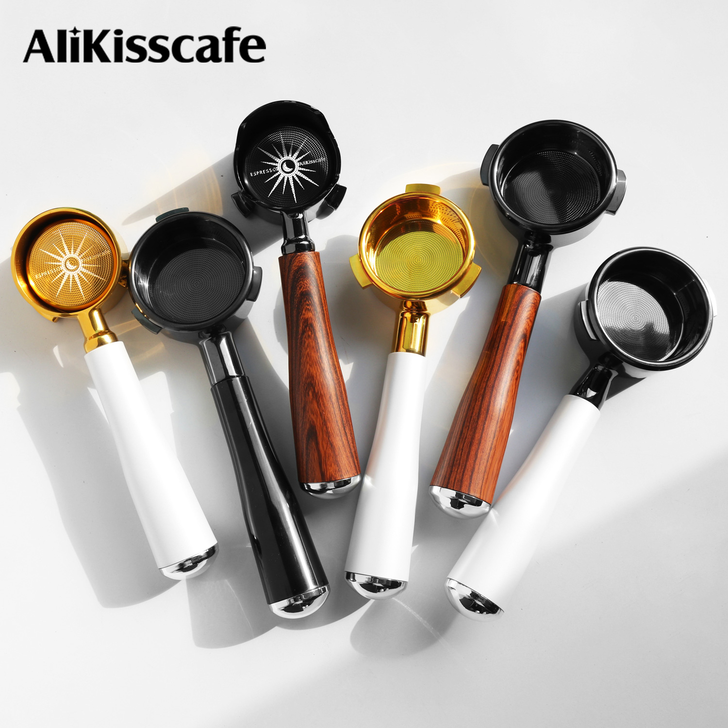 Coffee Equipment Accessories - AliKisscafe 54mm Coffee Bottomless Portafilter Naked