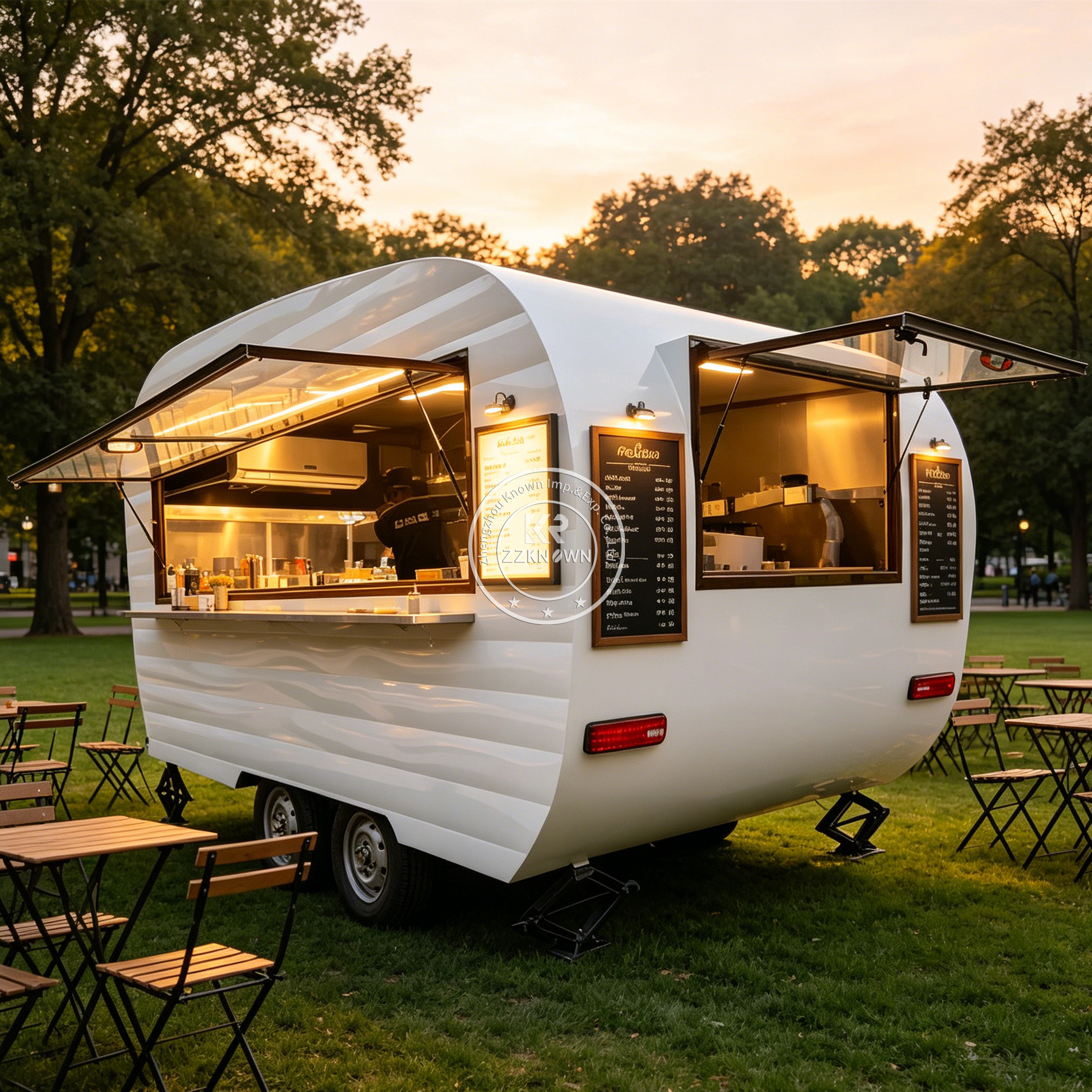 Coffee Shop Equipment - Australia Standard Outdoor Coffee Shop Street