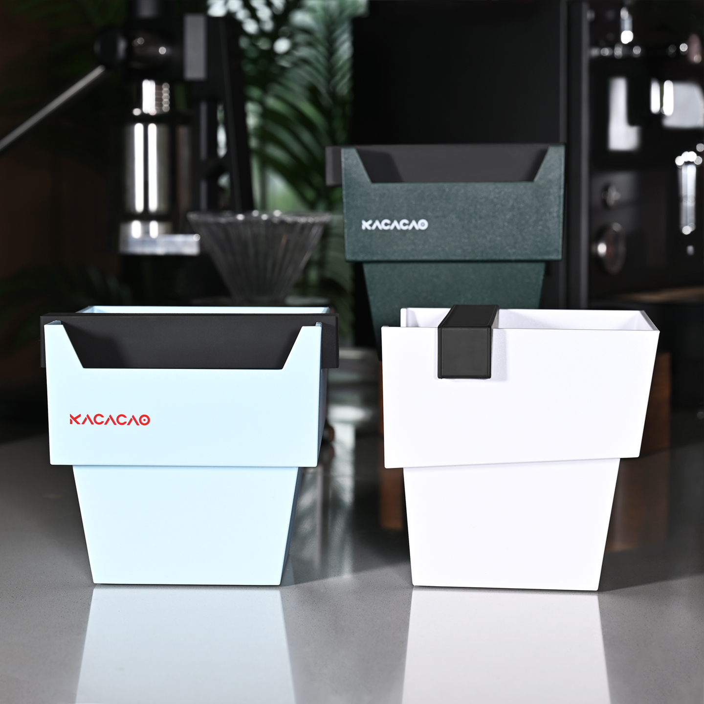 Coffee Equipment Accessories - KACACAO Espresso Knock Box Coffee Grounds