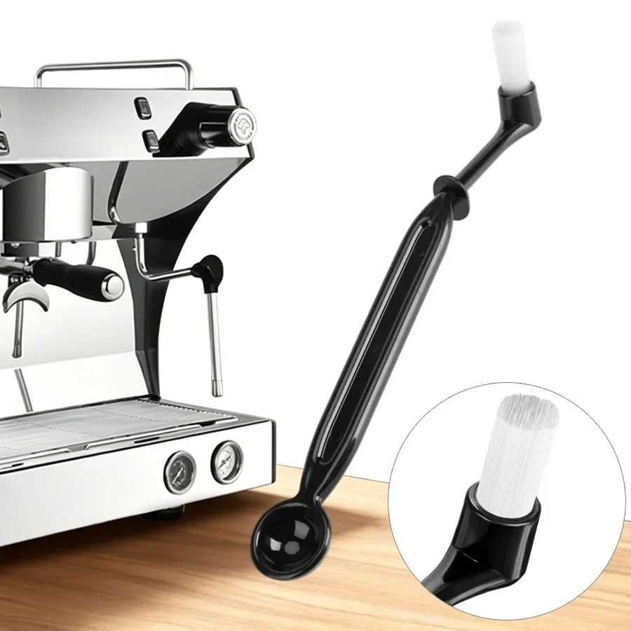 Coffee Equipment And Tools - Coffee Machine Cleaning Brush, 2-in-1 Scoop