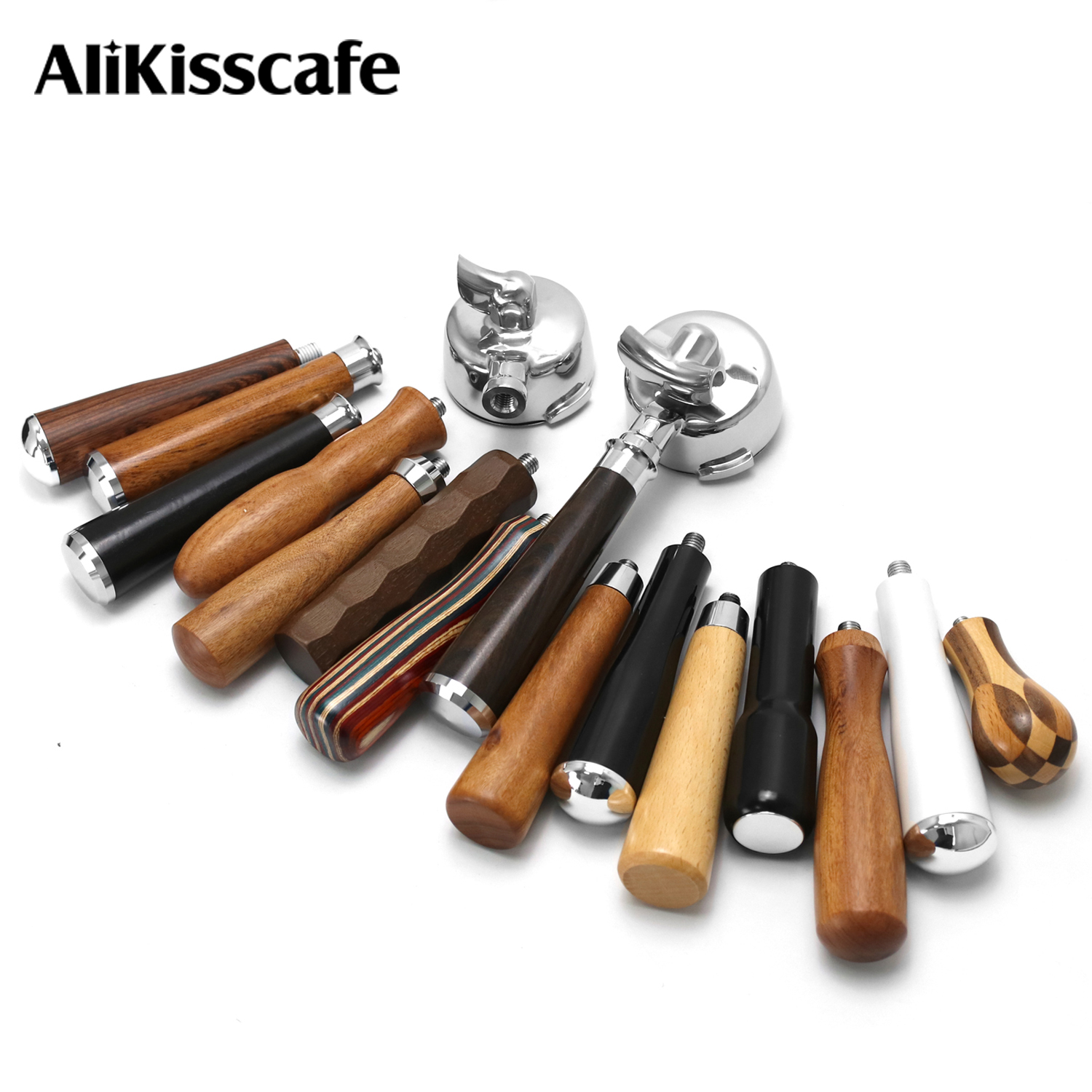 Coffee Equipment Accessories - Coffee Portafilter Nake M10 Wood Handle