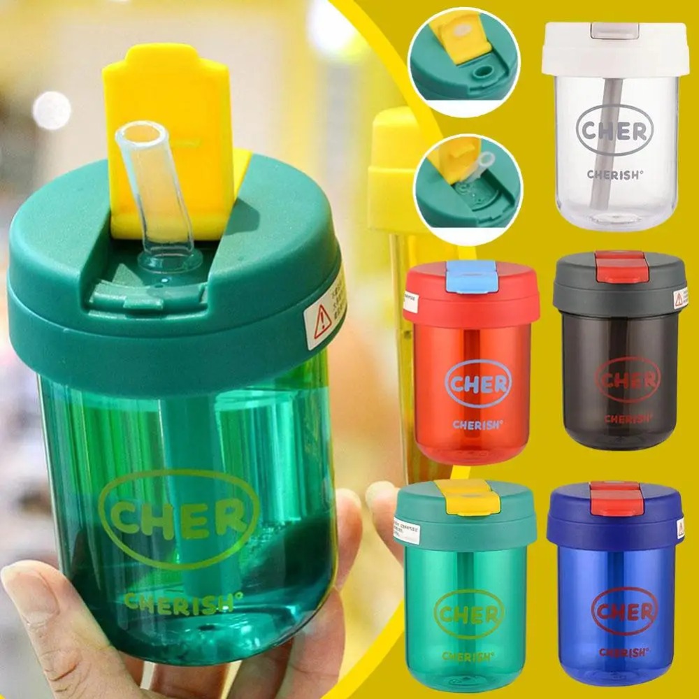 Cartoon 300mL Straw Cup Plasti - Coffee Equipment Eu reseña y precio