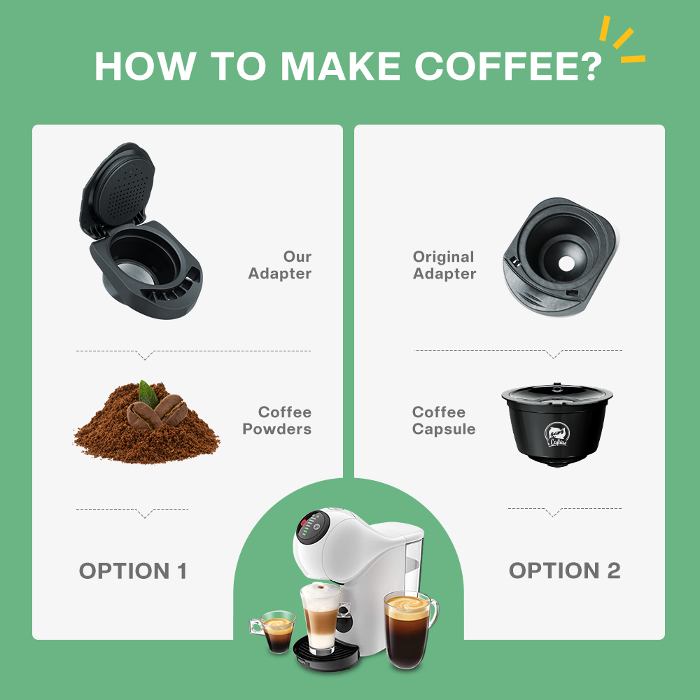 Reusable Coffee Adapter for Do - Coffee Equipment Rack reseña y precio