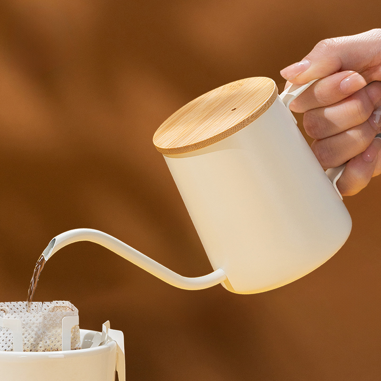 Long Spout Pour over Coffee Po - Coffee Equipment Brands reseña y precio