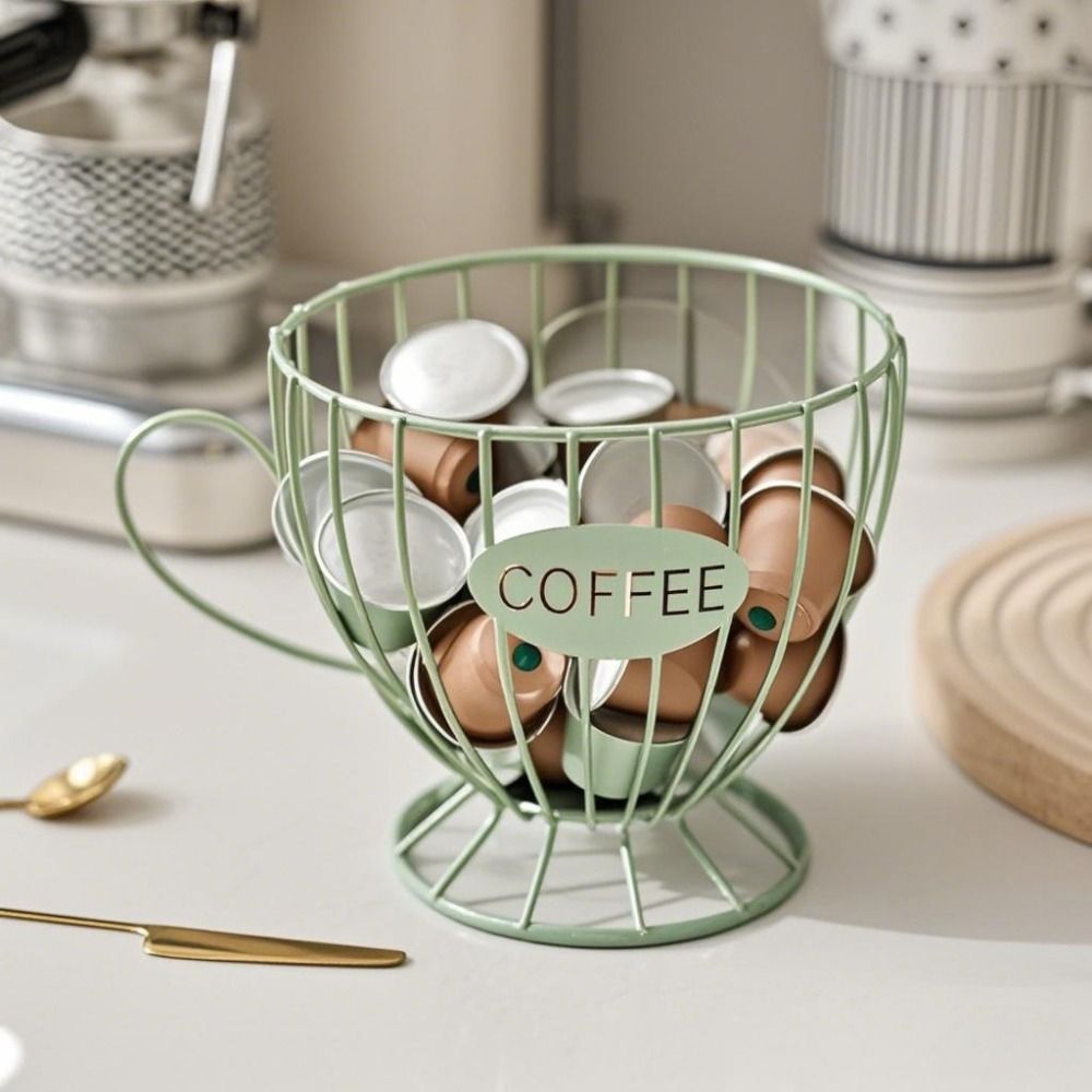 Large Capacity Coffee Pod Hold - Coffee Equipment Rack reseña y precio
