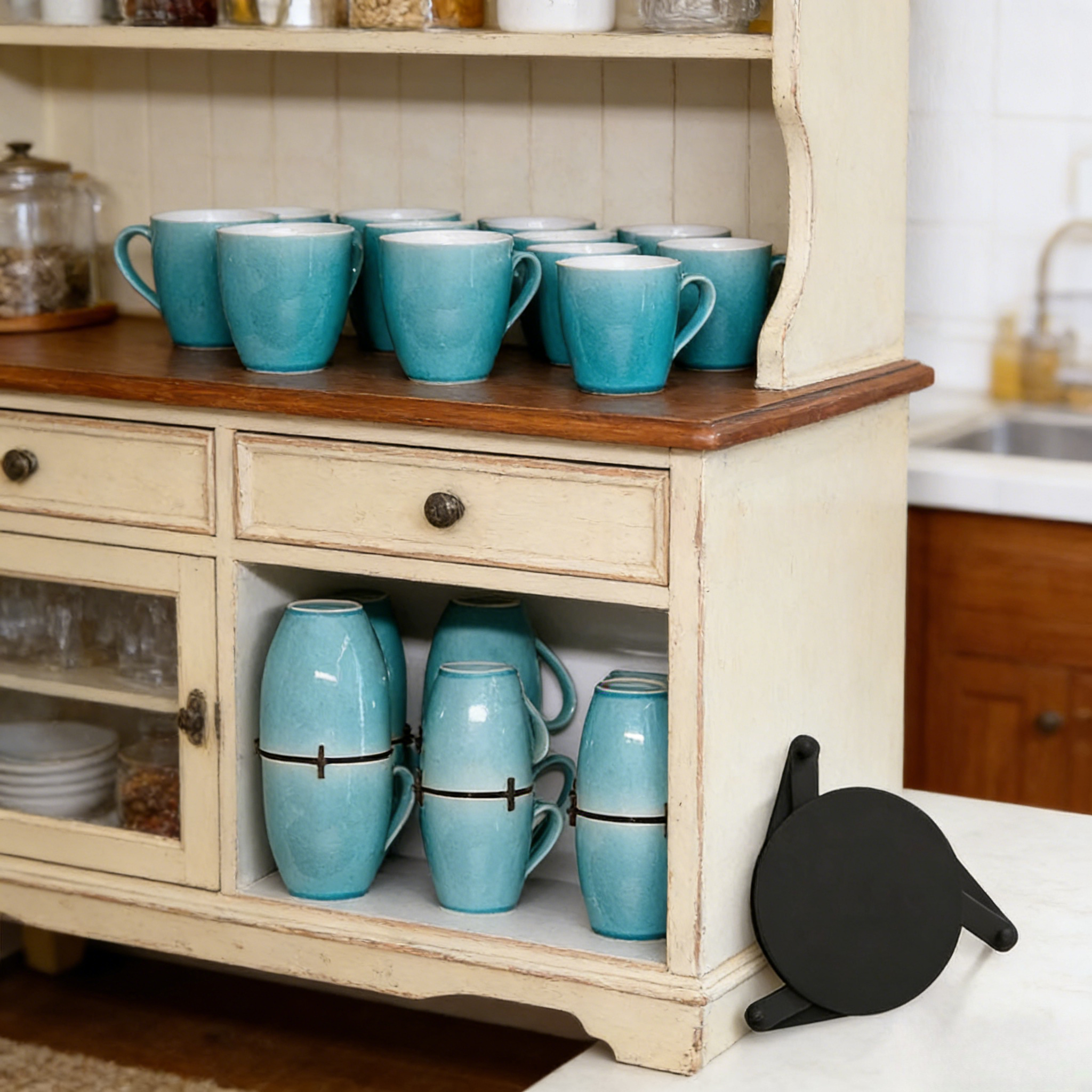 Adjustable Stackable Cup Holde - Coffee Equipment Rack reseña y precio