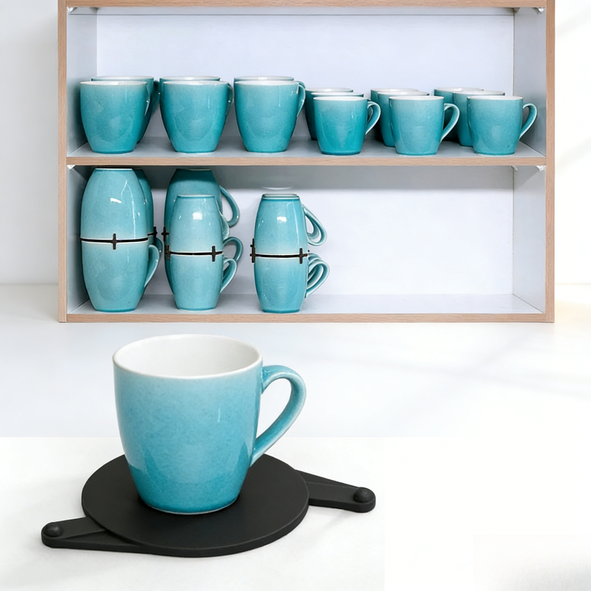 Adjustable Stackable Cup Holde - Coffee Equipment Rack reseña y precio