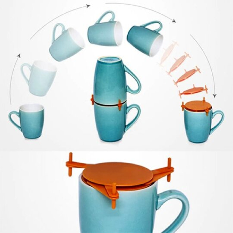 Adjustable Stackable Cup Holde - Coffee Equipment Rack reseña y precio