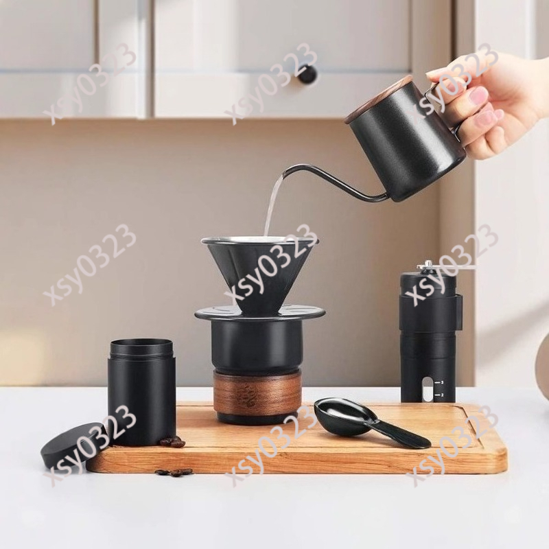 Portable Pour Over Coffee Set, - Coffee Equipment And Tools reseña y precio