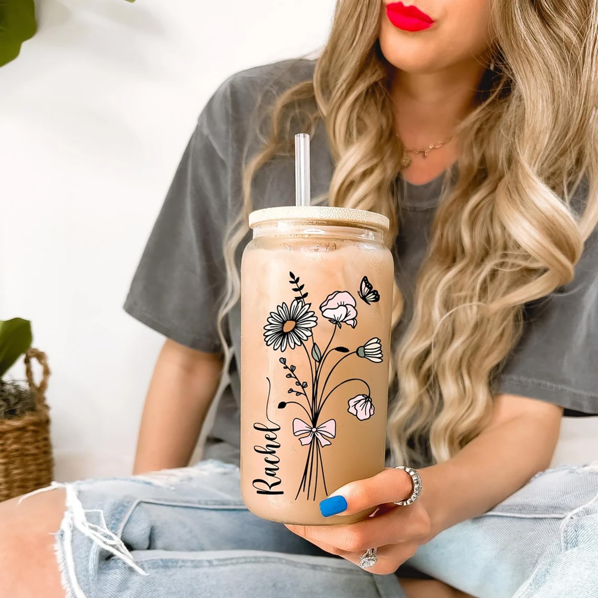 Customized Cute Cup Bottle Wit - Coffee Equipment Eu reseña y precio