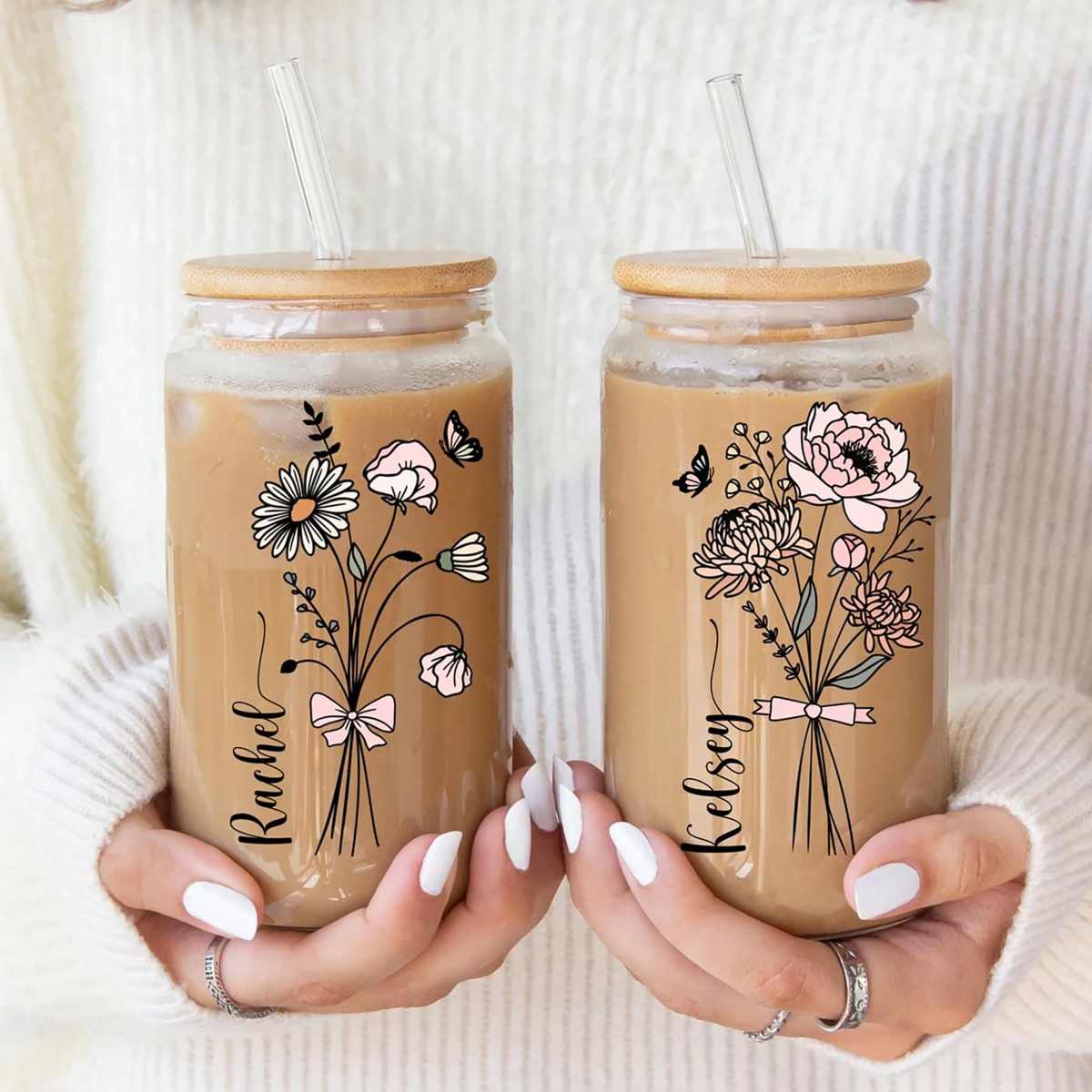 Customized Cute Cup Bottle Wit - Coffee Equipment Eu reseña y precio