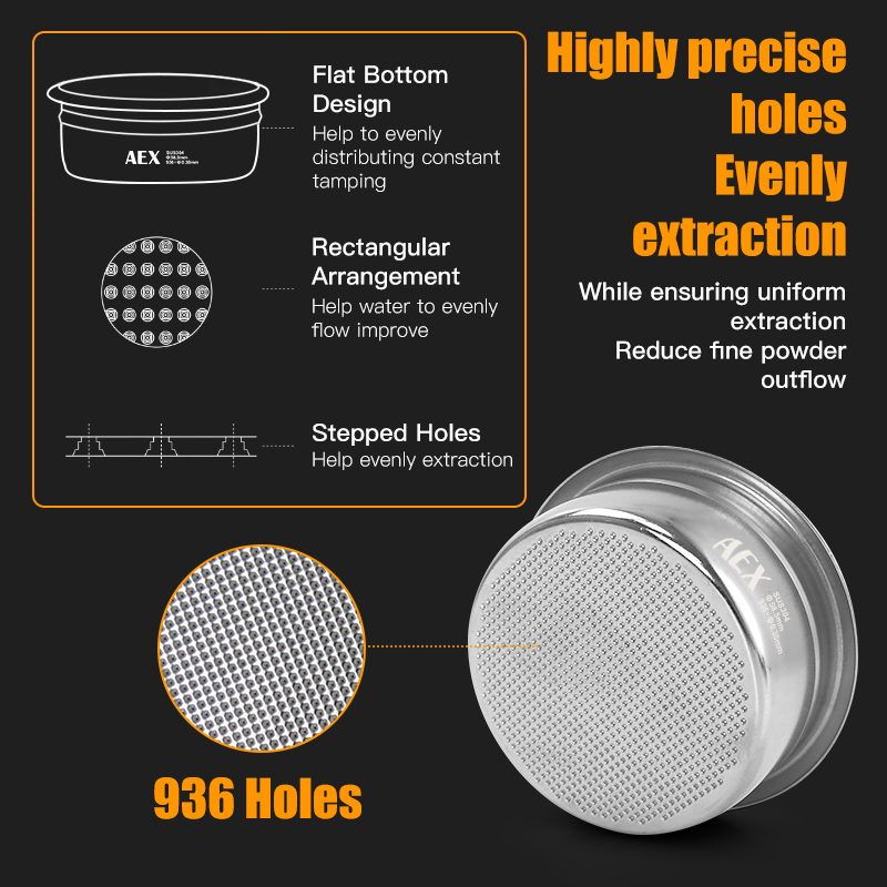 Coffee Filter Basket 58MM AEX  - Coffee Equipment Accessories reseña y precio