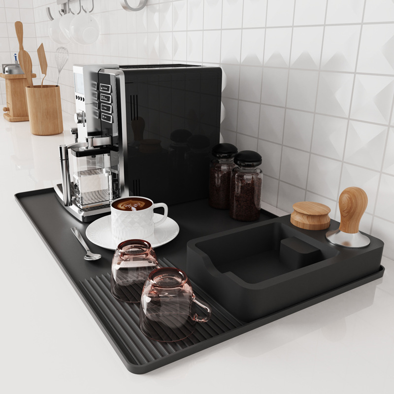 Silicone Tamping Pad Coffee Ma - Coffee Equipment Tray reseña y precio