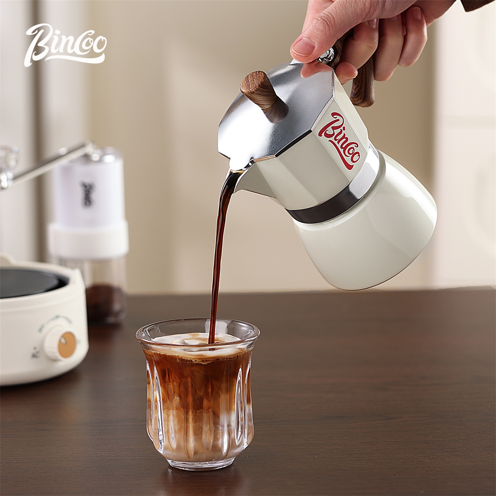 Bincoo Moka Pot and Electric S - Coffee Equipment Accessories reseña y precio