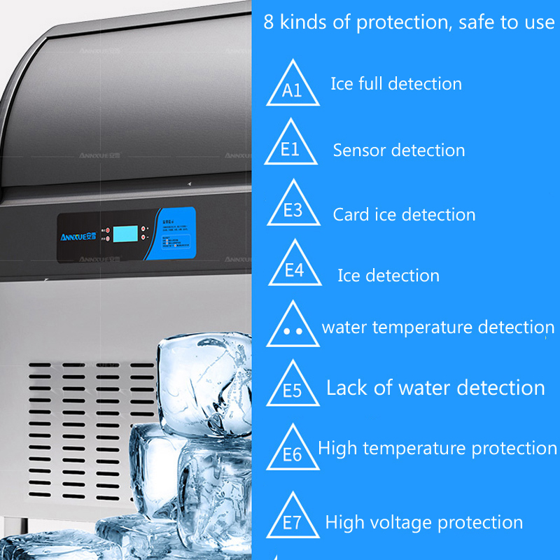 Commercial Ice Maker Equipment - Coffee Shop Equipment reseña y precio