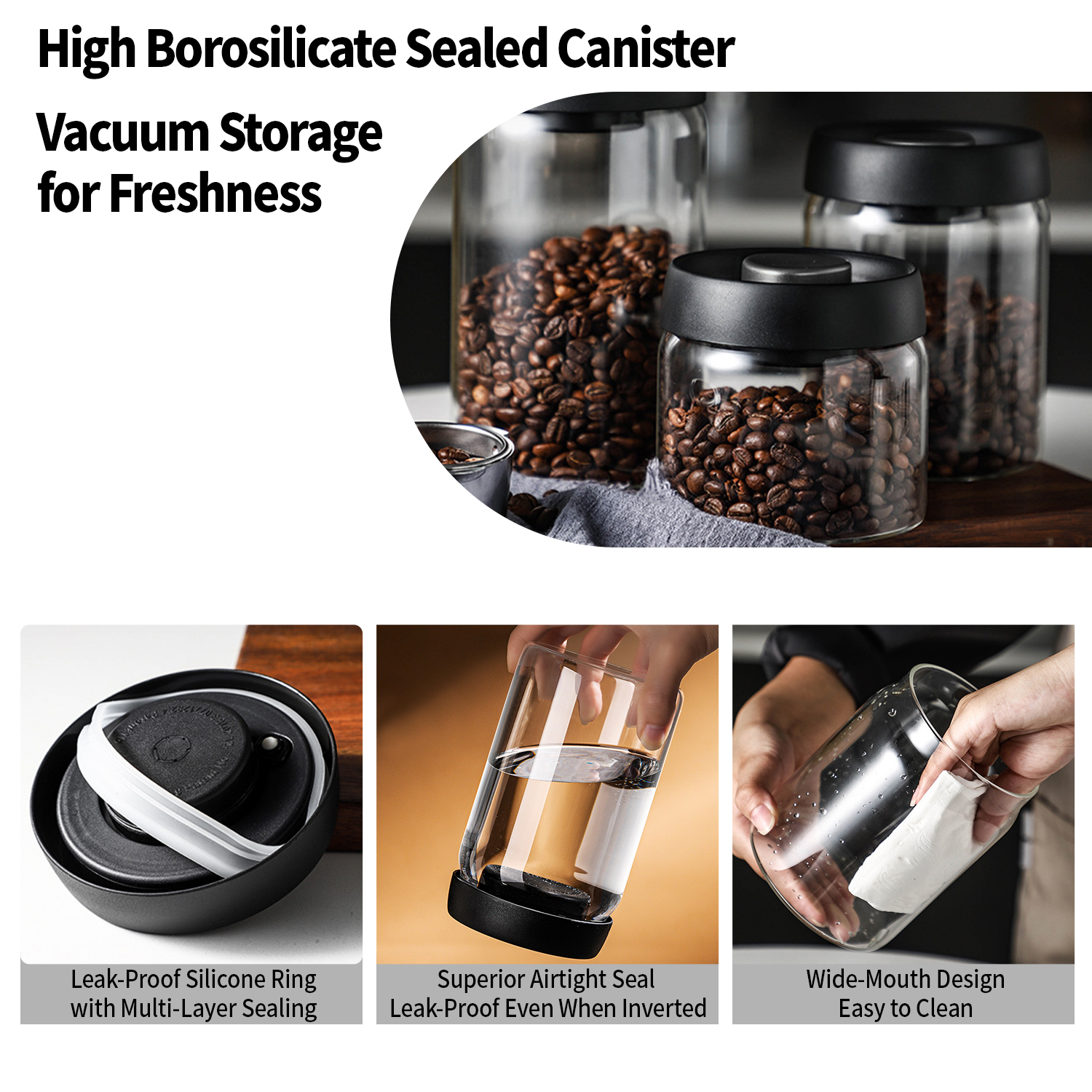 OANKR Vacuum Coffee Canister 5 - Coffee Equipment Accessories reseña y precio