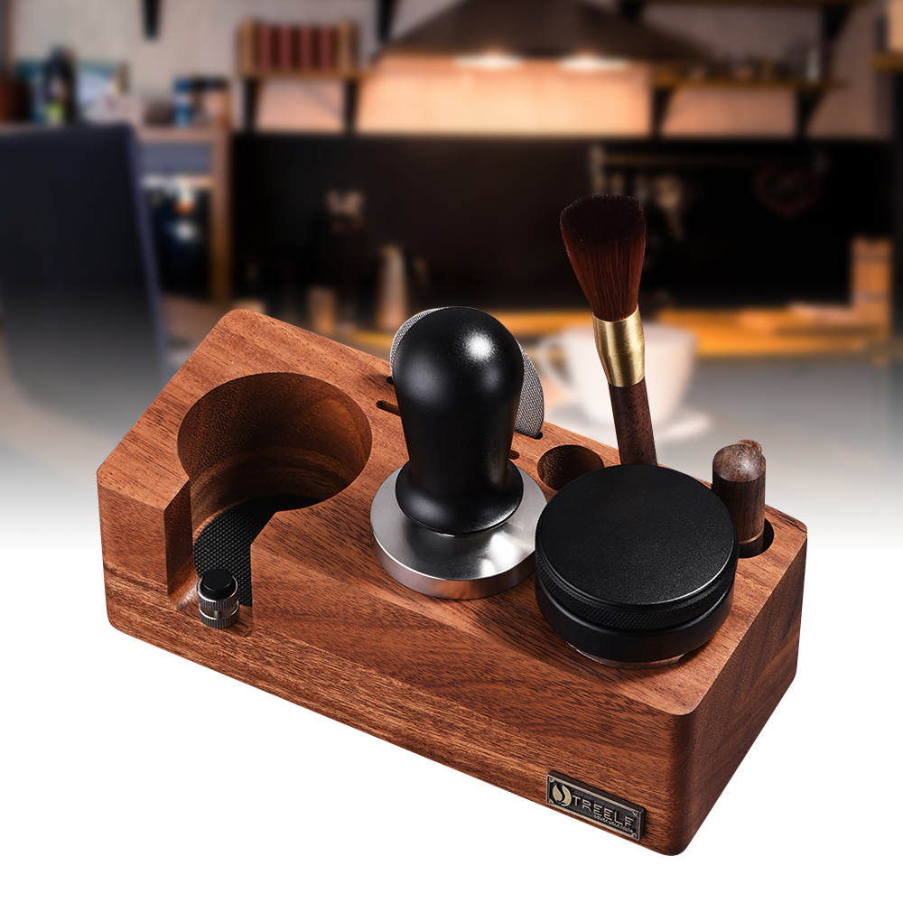 TREELF Coffee Tamper Holder Mu - Coffee Equipment Rack reseña y precio