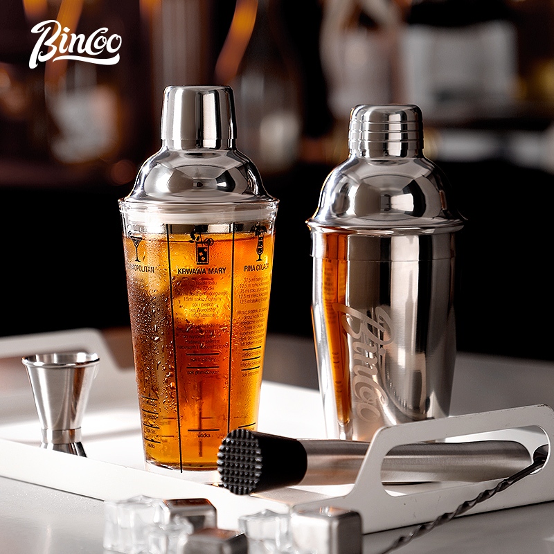 BINCOO Stainless Steel Shaker  - Coffee Equipment And Tools reseña y precio