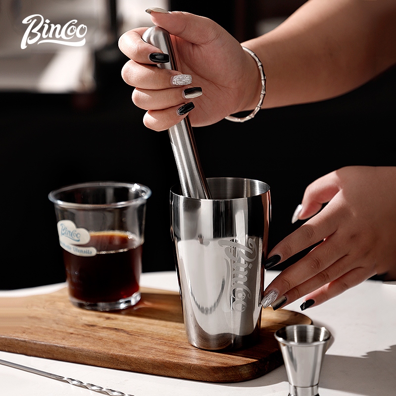 BINCOO Stainless Steel Shaker  - Coffee Equipment And Tools reseña y precio