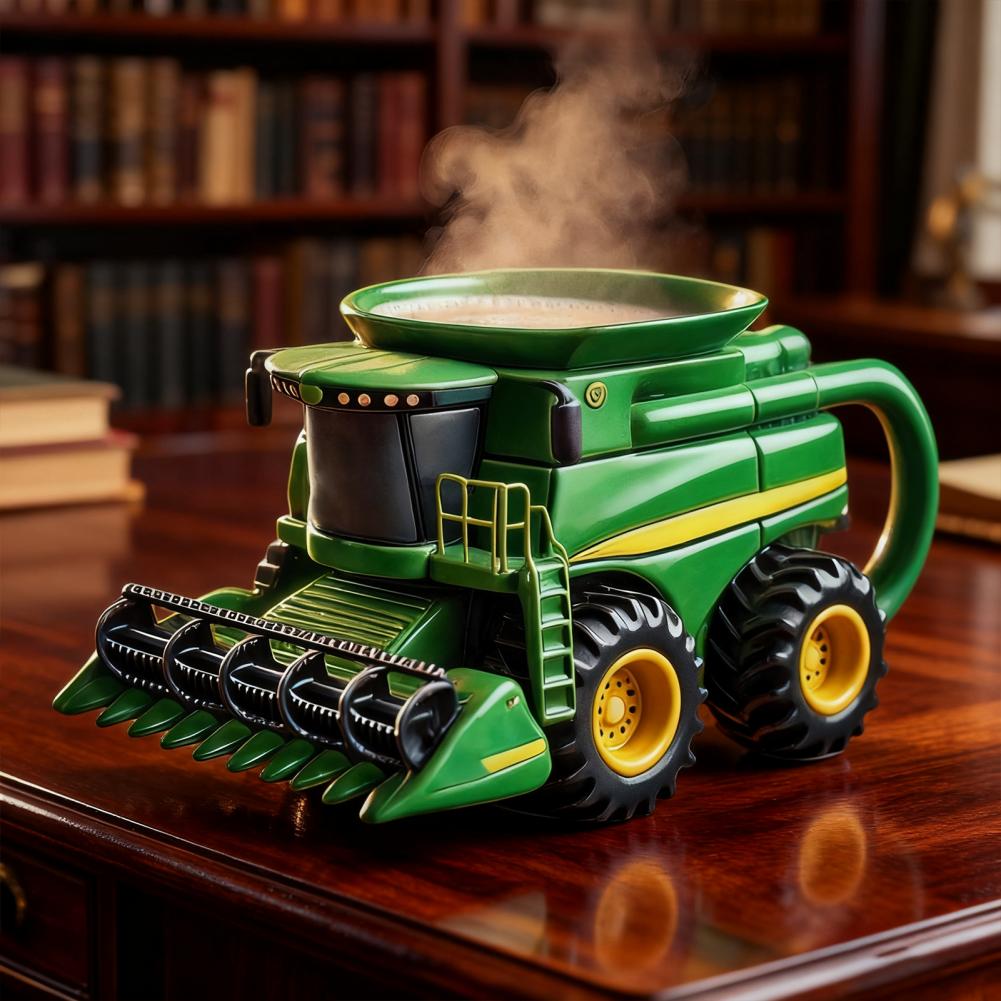 Handcrafted Tractor Coffee Mug - Coffee Equipment Eu reseña y precio