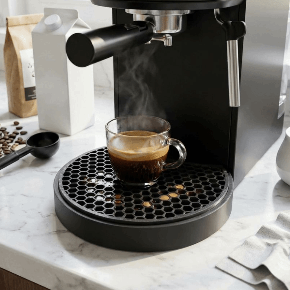 Honeycomb Hole Coffee Machine  - Coffee Equipment Tray reseña y precio
