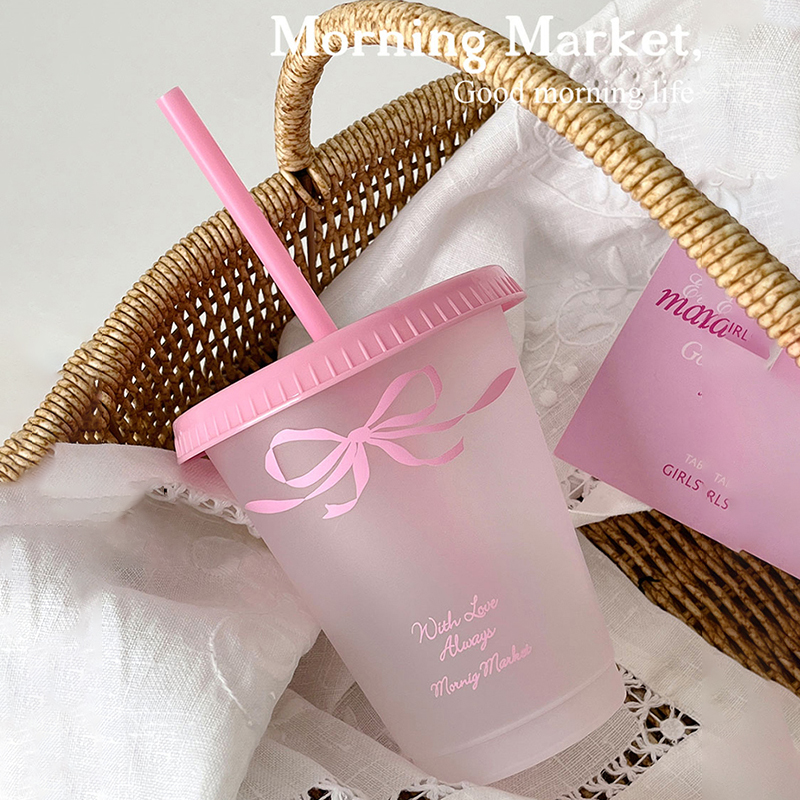 Kawaii Water Cup With Lid Stra - Coffee Equipment Eu reseña y precio