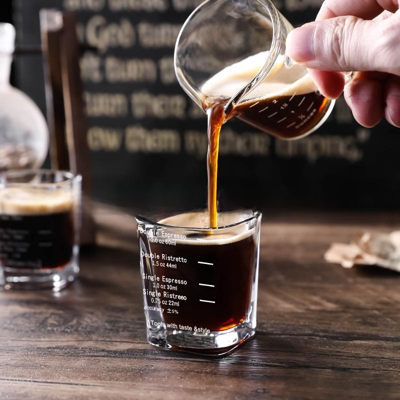 60ml 2oz Square Glass Vodka Sh - Coffee Equipment Brands reseña y precio