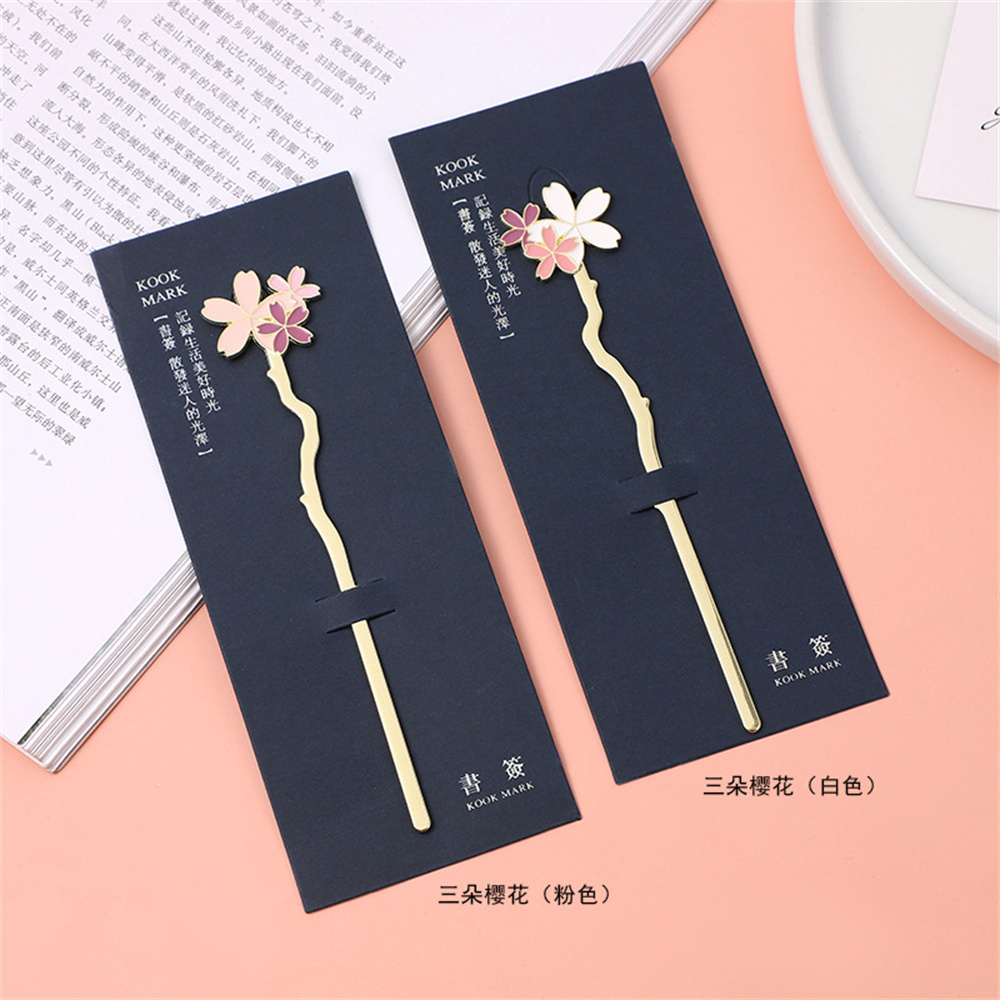 Metal Sakura Bookmark Creative - Coffee Shop Equipment reseña y precio