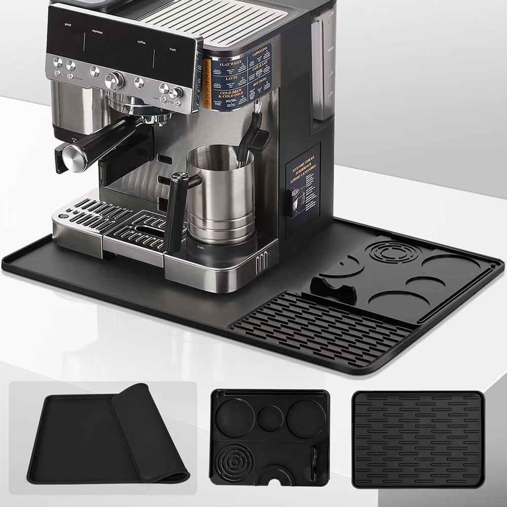 Silicone Coffee Maker Mat 3 in - Coffee Equipment Tray reseña y precio