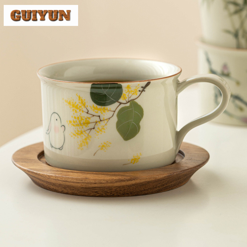 125ml Hand Drawn Moon Rabbit C - Coffee Equipment Tray reseña y precio