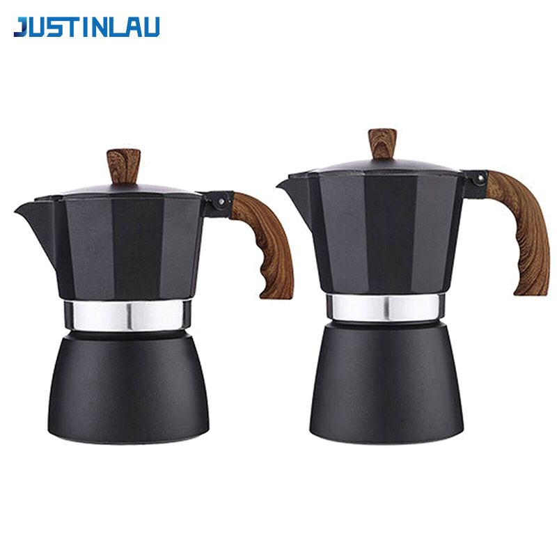 JUSTINLAU Coffee Moka Pot 150m - Coffee Equipment Accessories reseña y precio