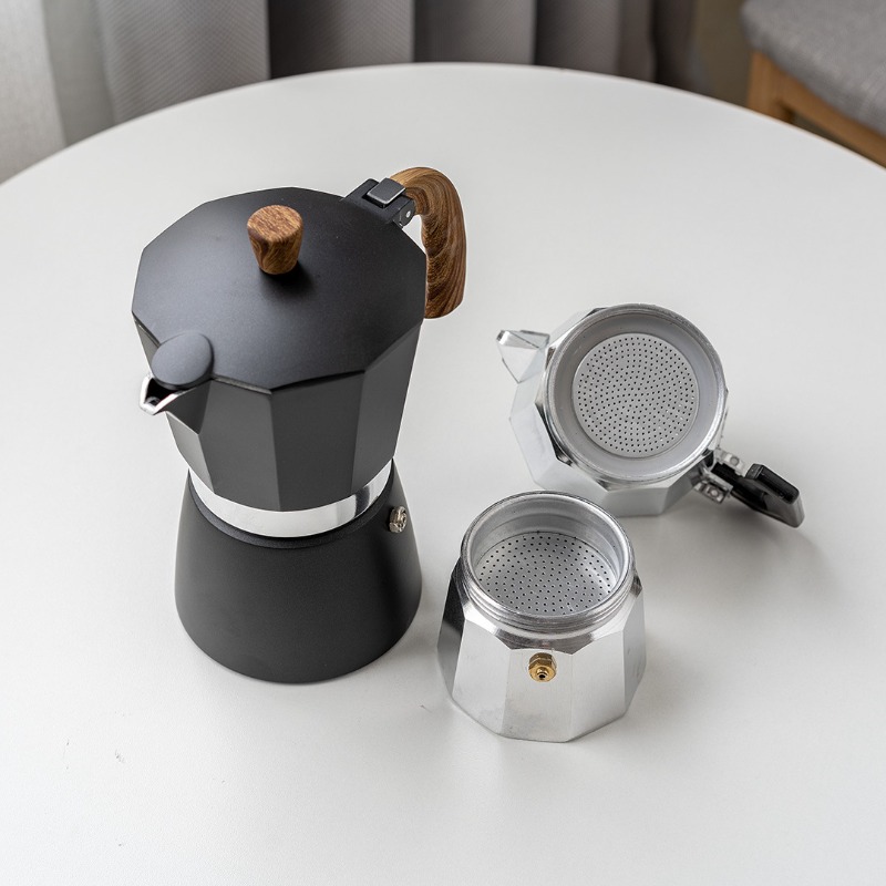 JUSTINLAU Coffee Moka Pot 150m - Coffee Equipment Accessories reseña y precio