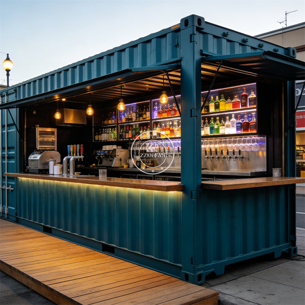 Modular Portable Container Bar - Coffee Shop Equipment reseña y precio