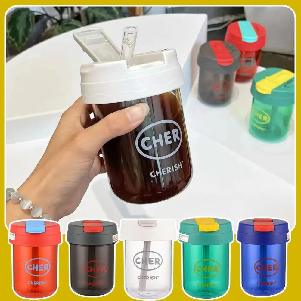 Cartoon 300mL Straw Cup Plasti - Coffee Equipment Eu reseña y precio
