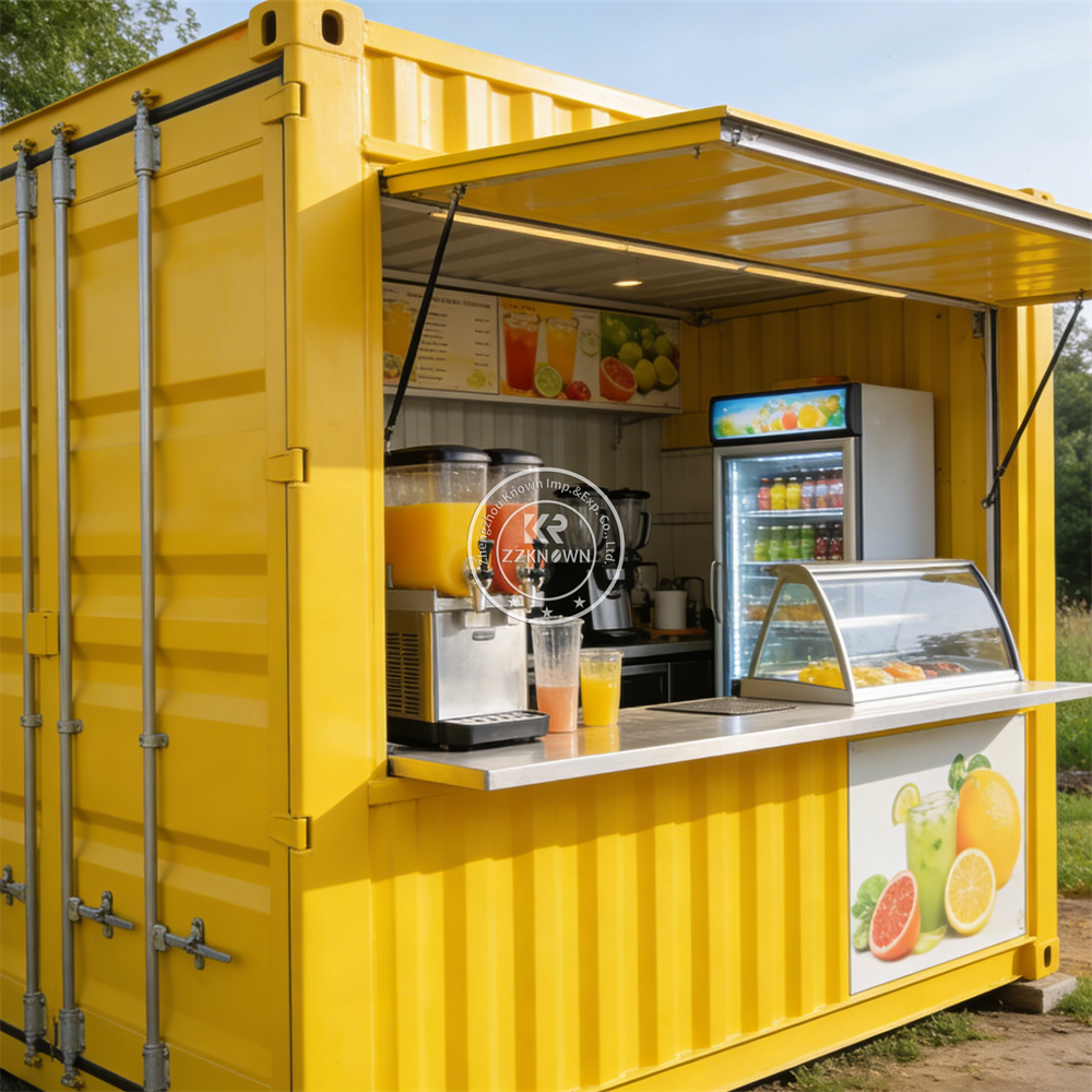 Custom Luxury Mobile Fast Food - Coffee Shop Equipment reseña y precio