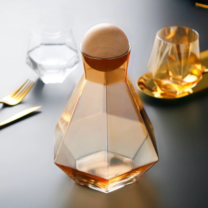 Diamond Type Glass Water Kettl - Coffee Equipment Eu reseña y precio